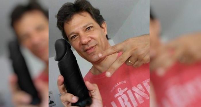 Imagem De Haddad Segurando Consolo E Falsa Diz Checagem Guia Gay Sao Paulo