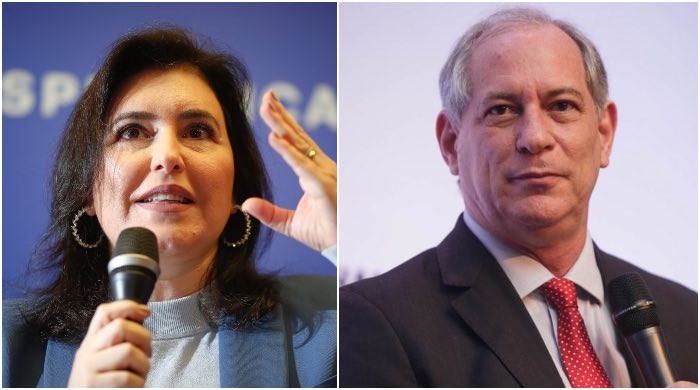 Ciro Gomes Simone Tebet