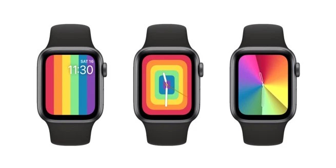 Apple Watch: novos mostradores gays