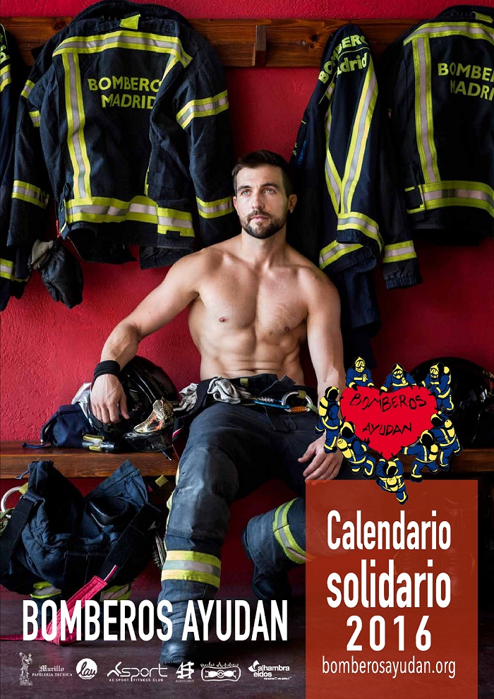 Calendário 2016: bombeiros espanhóis tiram a roupa