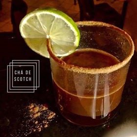 Chá de scotch - drink à base de uísque no Barão da Itararé