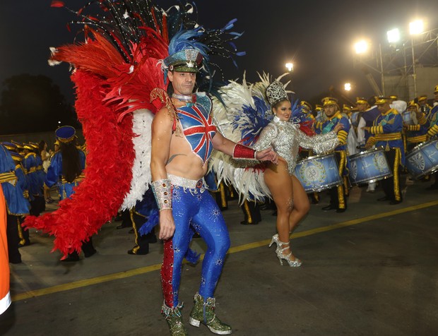 Daniel Manzioni, rei de bateria da Acadêmicos do Tatuapé