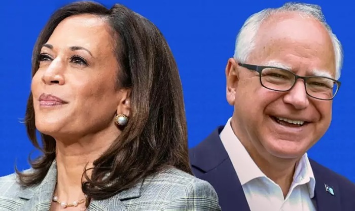 Kamala Harris escolhe Tim Walz, aliado da comunidade LGBT para ser seu vice