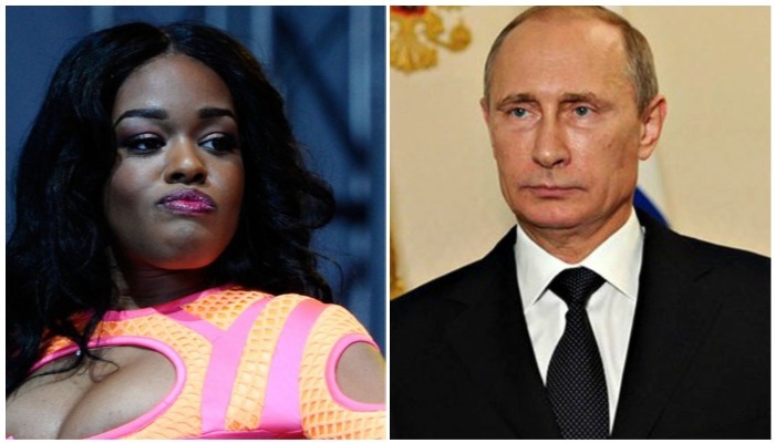 Azealia Banks declara amor ao homofóbico Vladimir Putin ...