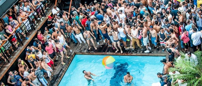 fresh gay pool party