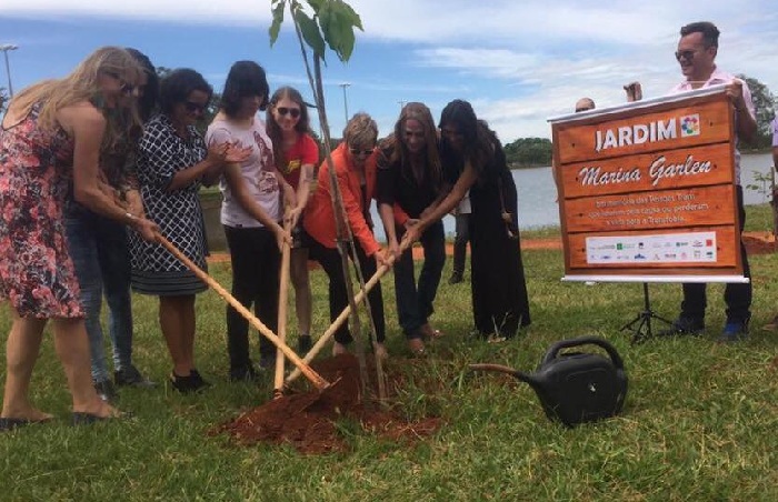 marina garlen homenagem brasilia