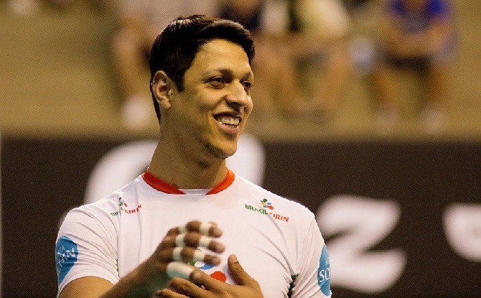 Jogador gay Michael do vôlei. Foto: Divulgação/Brasil Kirin