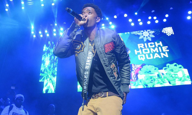 Rapper Rich Homie Quan reage com homofobia a assédio de fã