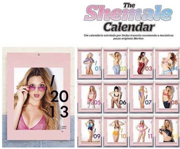 shemale calendar 