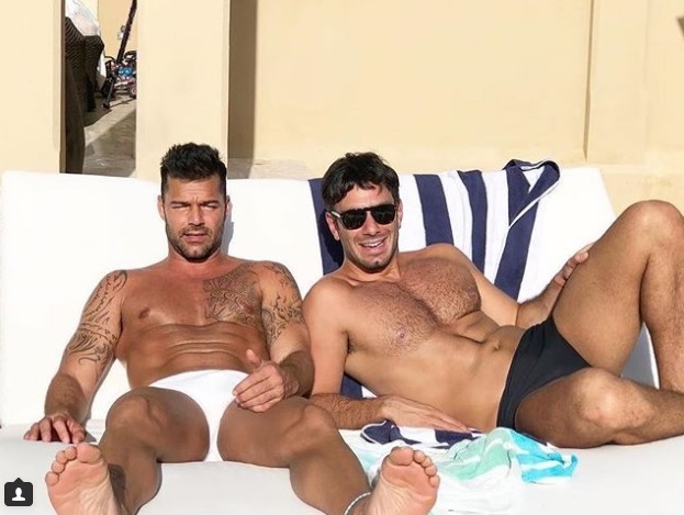 Ricky Martin e Jwan Yosef