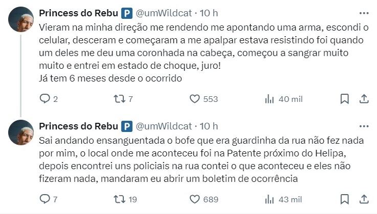 Casos de roubos a gays no Sacomã, em São Paulo