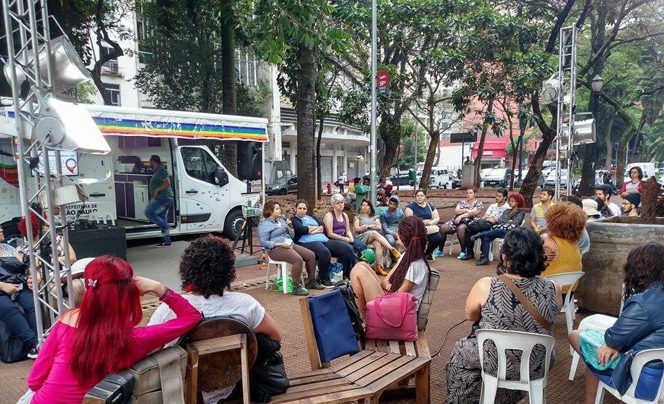 Unidade Móvel de Cidadania LGBT - Prefeitura de São Paulo inaugura na Zona Sul