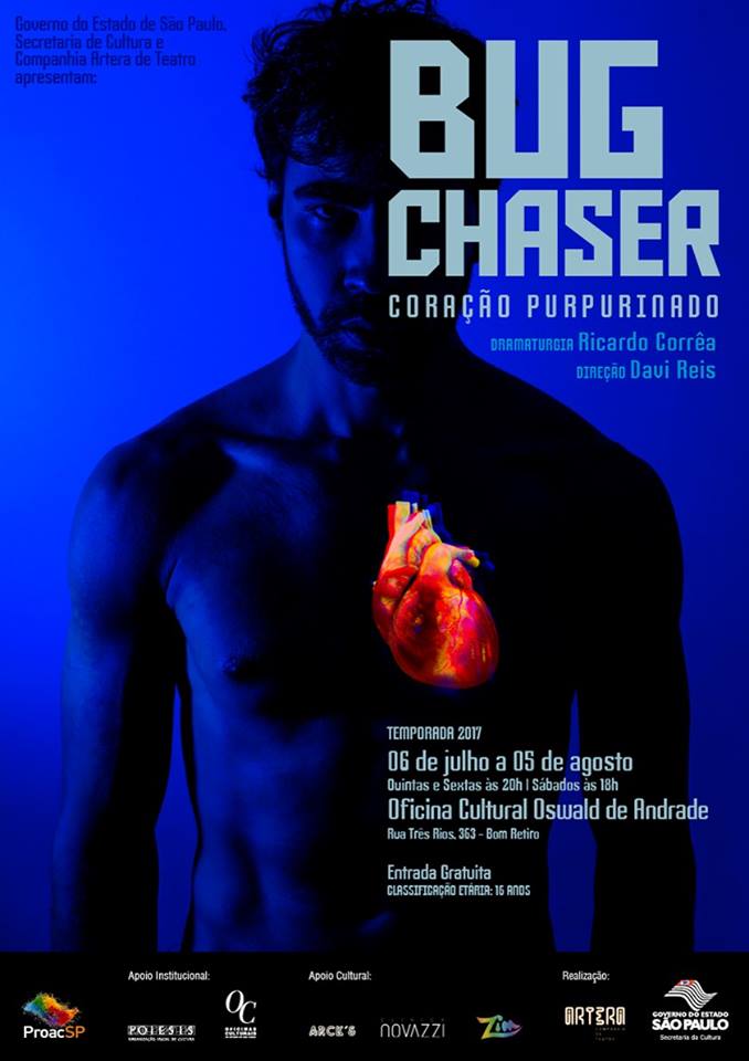 Bug Chaser - Coração Purpurinado - Guia Gay São Paulo